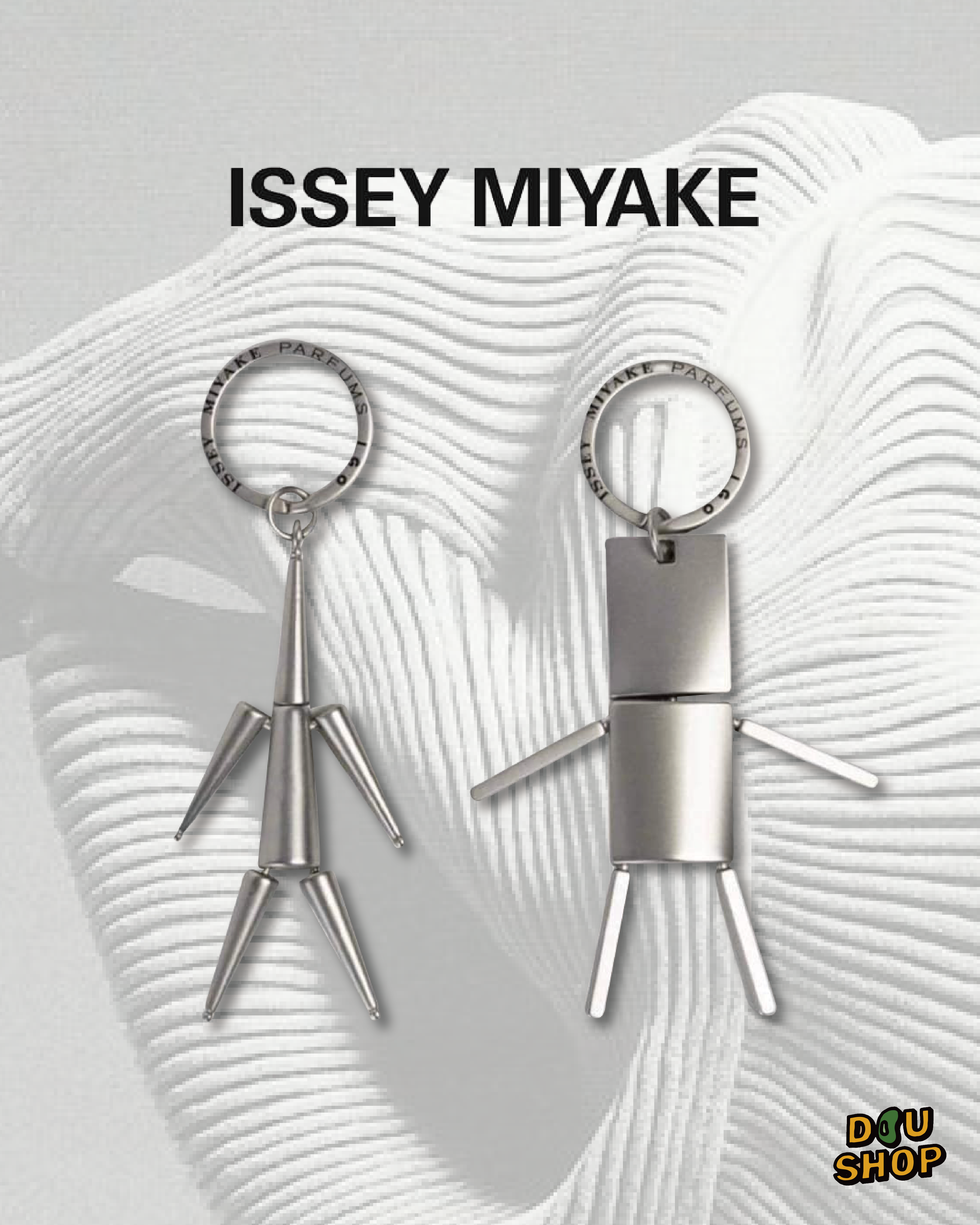 日本 ISSEY MIYAKE 三宅一生 限定 IGO鑰匙圈
