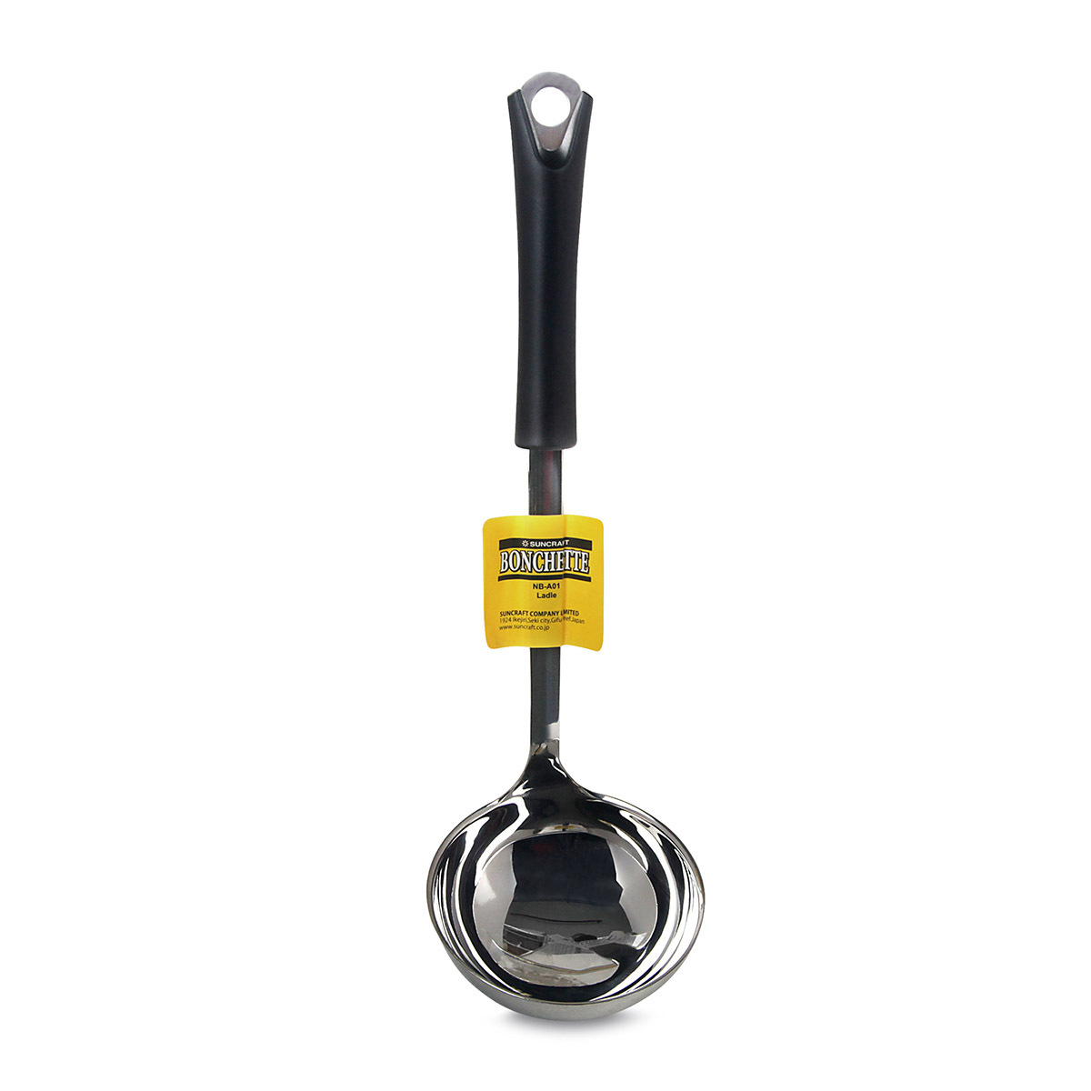 Suncraft Bonchette Series 9.5cm Stainless Steel Ladle -NB-A01
