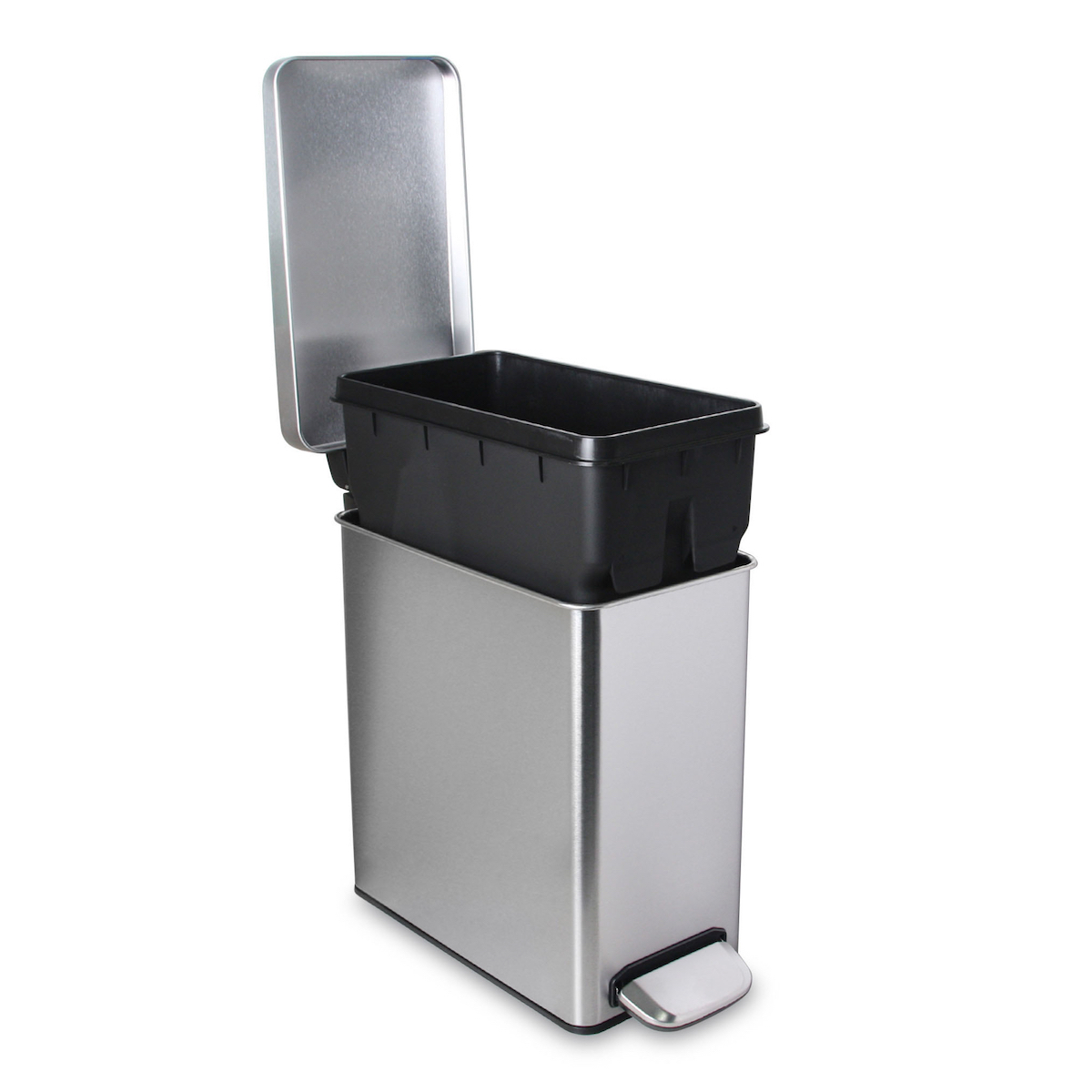 美國品牌SIMPLEHUMAN 10L不銹鋼腳踏垃圾桶【香港行貨】 -CW1898