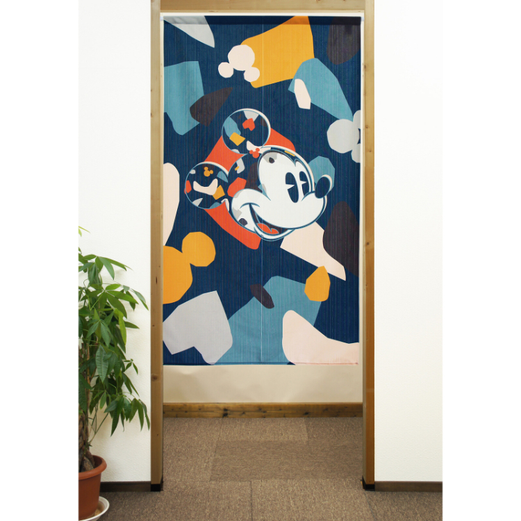 迪士尼米奇老鼠門簾 85 x 150 cm 大理石 #CM23D-95698