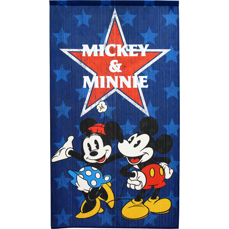 迪士尼米奇米妮門簾 85 x 150 cm 美國之星 #CM23D-95702