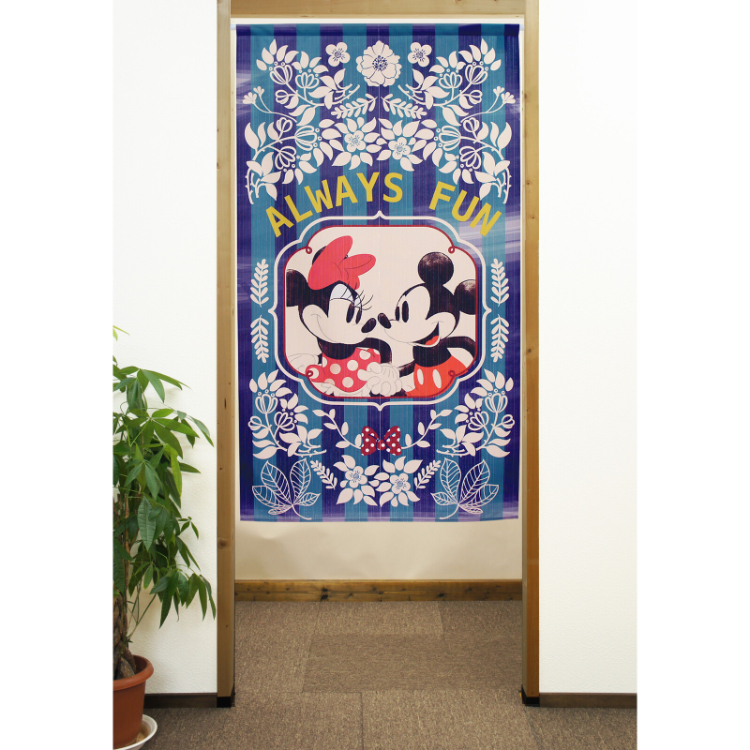 迪士尼米奇米妮門簾 85 x 150 cm 神秘森林 #CM23D-95703