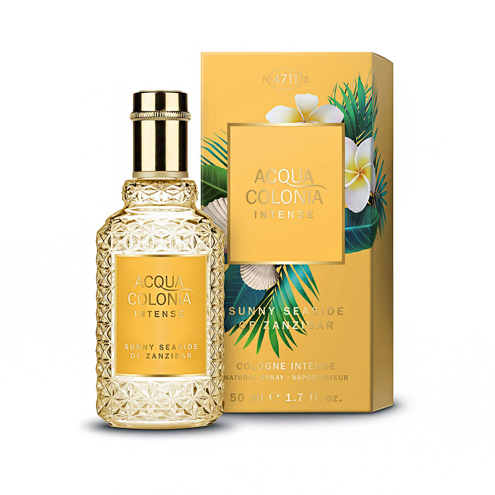 4711科隆之水 INTENSE 極致繽紛系列 陽光海岸中性古龍水 50ml