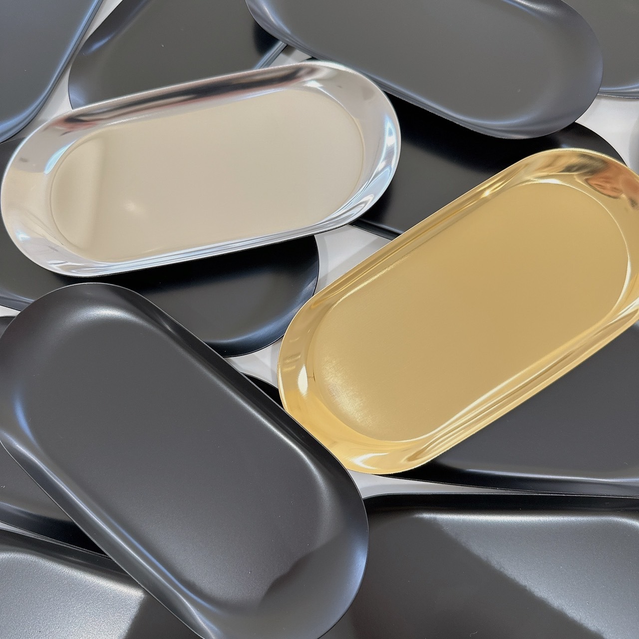 【Aurora】304電鍍不銹鋼托盤