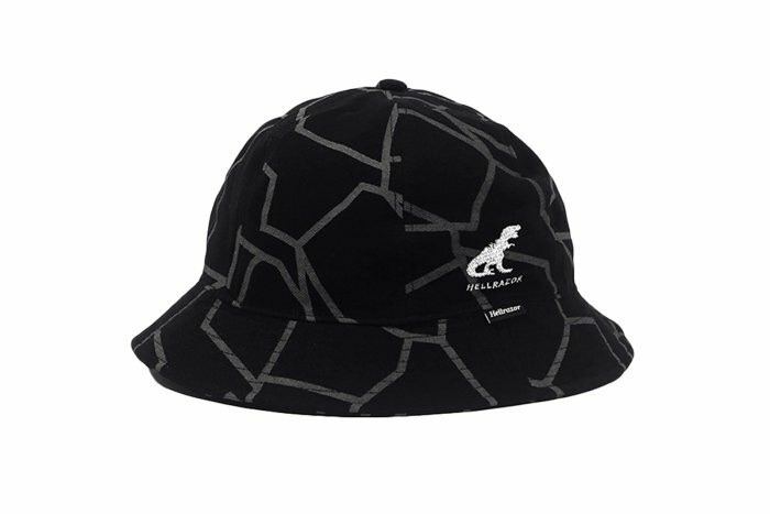 HELLRAZOR "DINO PIQUE BELL HAT" (Black)
