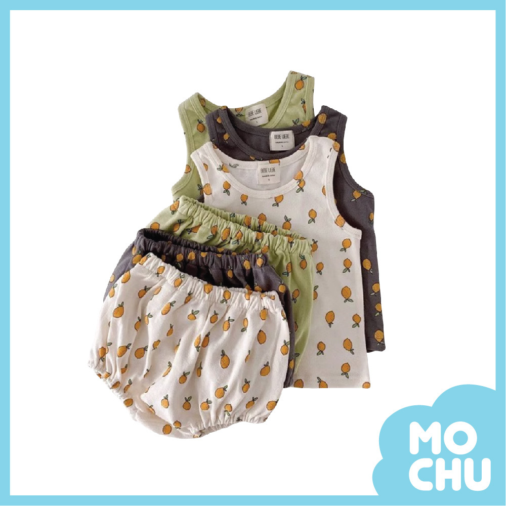 小熊鳳梨背心套裝