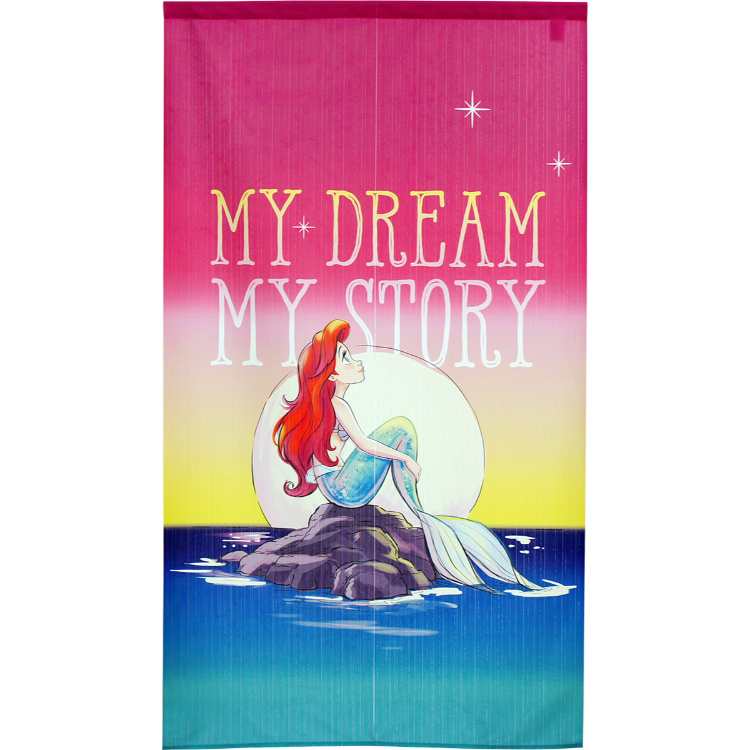 迪士尼小美人魚門簾 85 x 150 cm #CM23D-95709