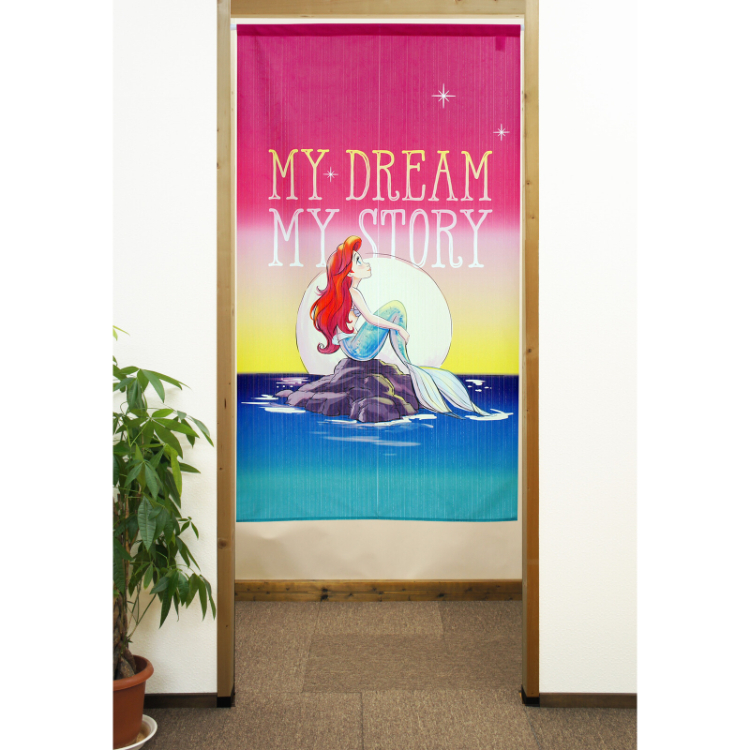 迪士尼小美人魚門簾 85 x 150 cm #CM23D-95709