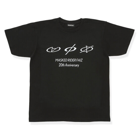 Pbandai 預訂2024/4月 仮面ライダーファイズ　20周年記念　Tシャツ　(全6種) kamen rider 555 tee