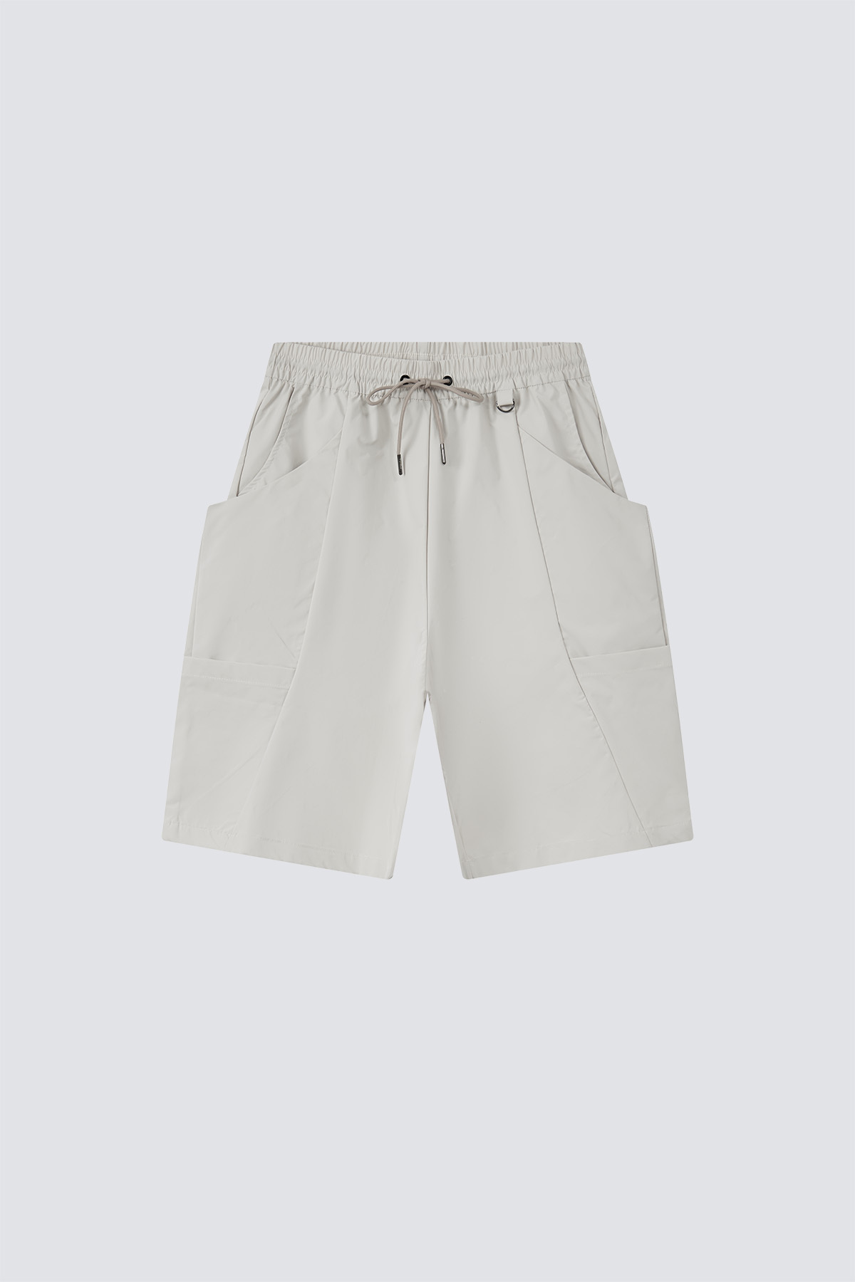 Check Nylon Quick Dry Shorts｜Creamy White｜Hong Kong Original Design