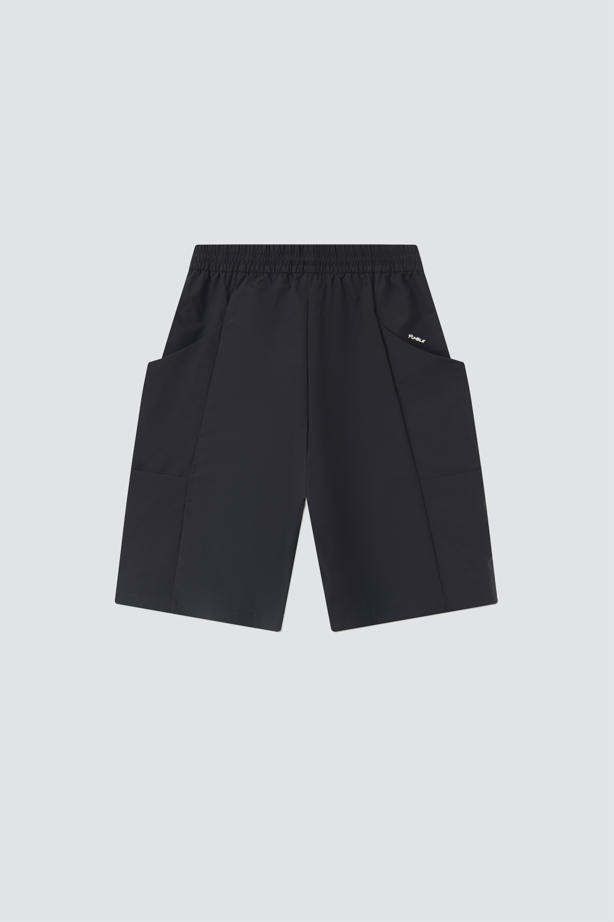 【FUMBLE】Check Nylon Quick Dry Shorts｜Black｜Hong Kong Original Design