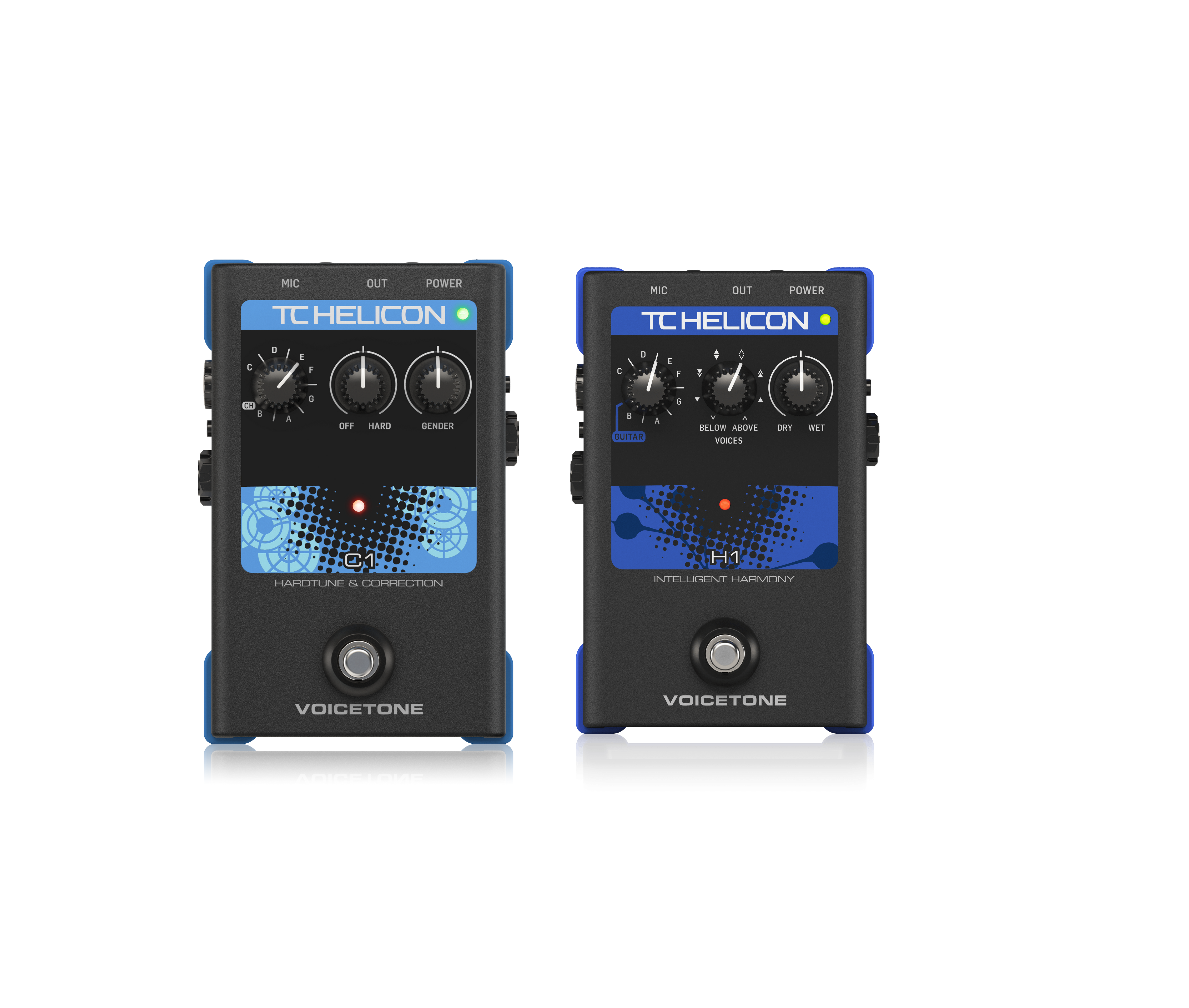 Tc-helicon VOICETONE C1 / H1 Stompbox Pitch Correction