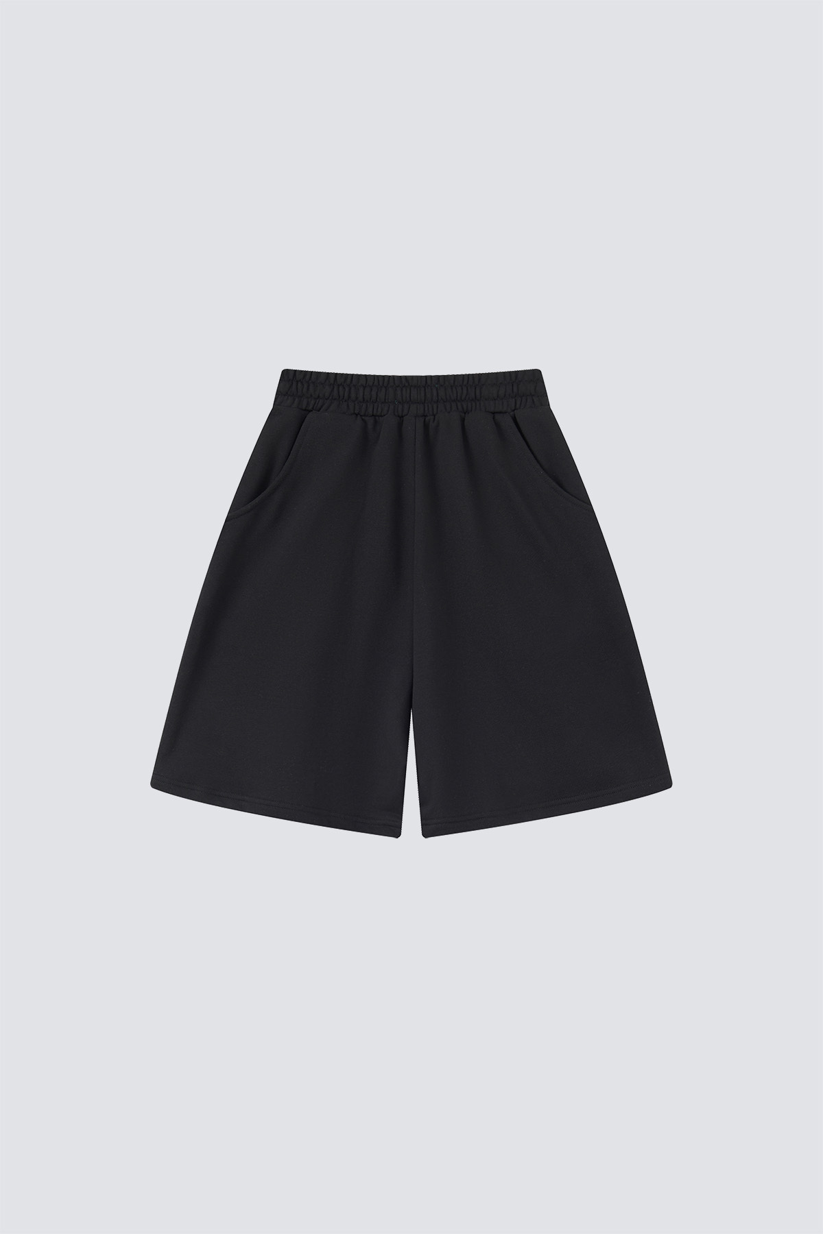 Everyday Essential Six-Pocket Sweat Shorts｜Black｜Hong Kong Original Design
