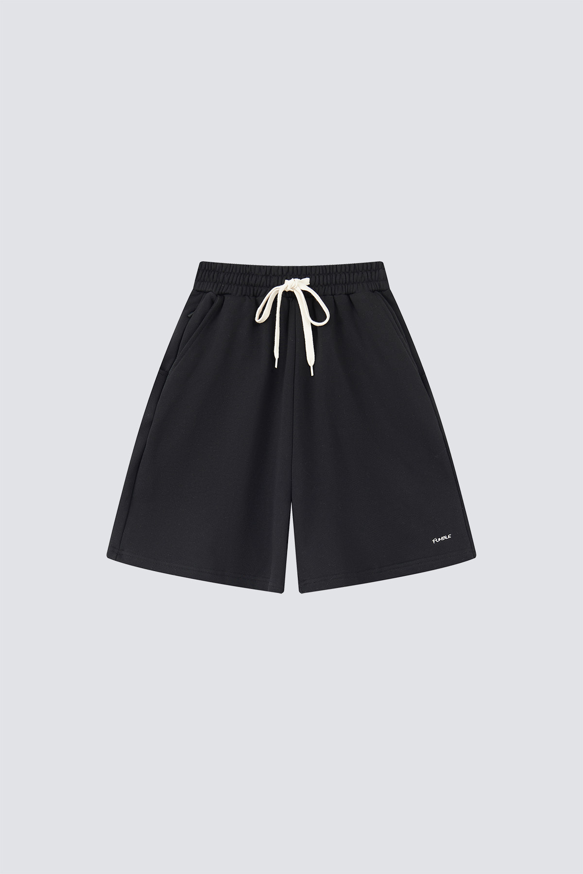 Everyday Essential Six-Pocket Sweat Shorts｜Black｜Hong Kong Original Design