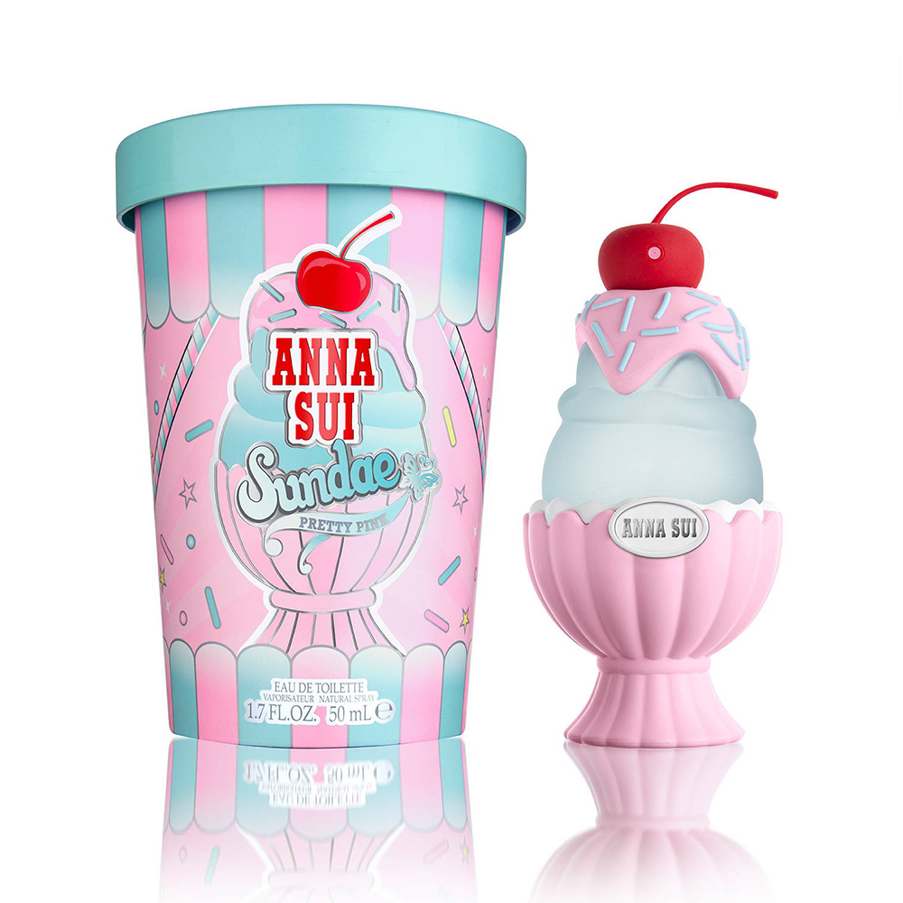 ANNA SUI安娜蘇 SUNDAE果漾聖代淡香水-Pretty Pink粉紅柚惑50ml