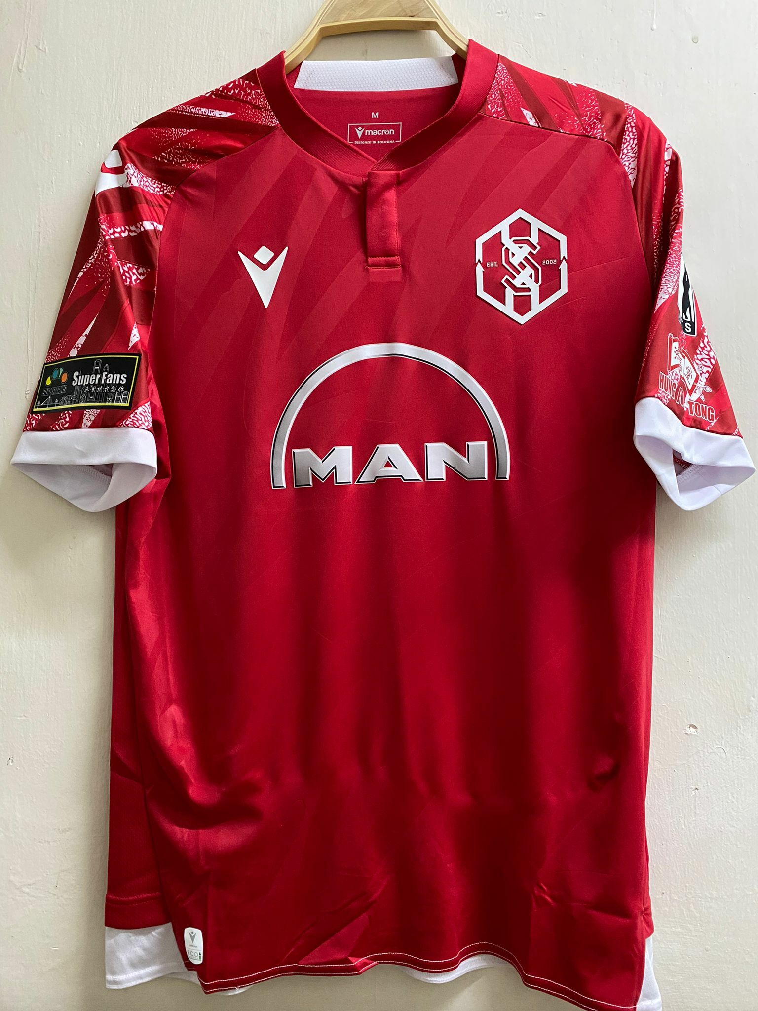 23-24冠忠南區主場紅色球衣