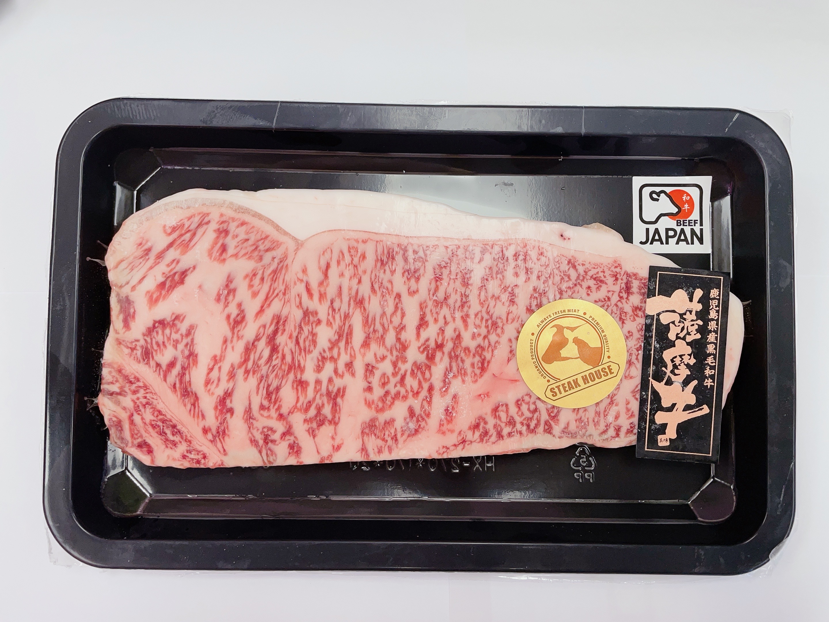 日本 A5黑毛和牛 西冷牛扒(約250g)