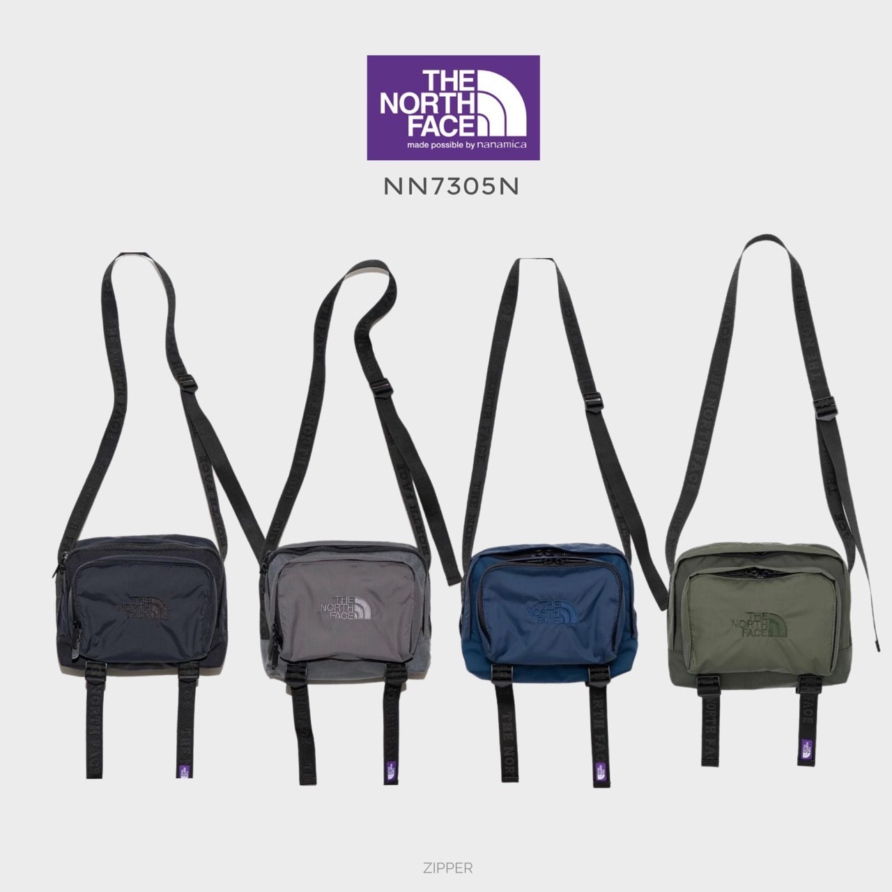 The North Face 紫標CORDURA Nylon Shoulder Bag NN7305N