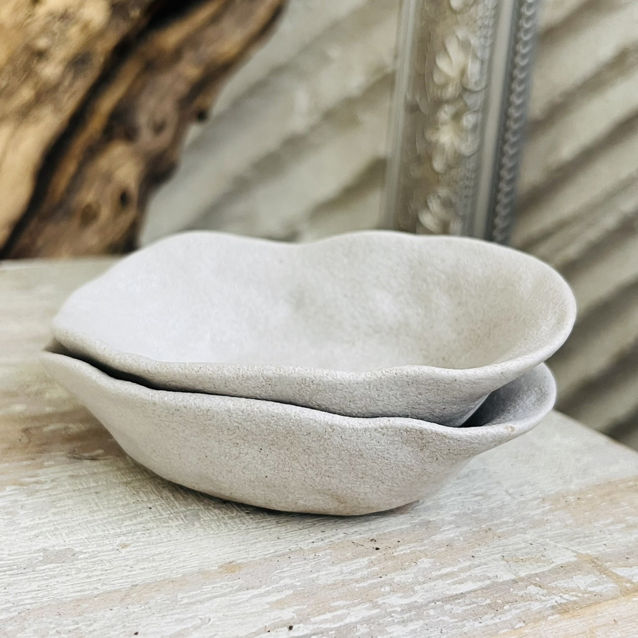 [原石] 景德鎮手工陶瓷 水晶展示盤 水晶淨化盤