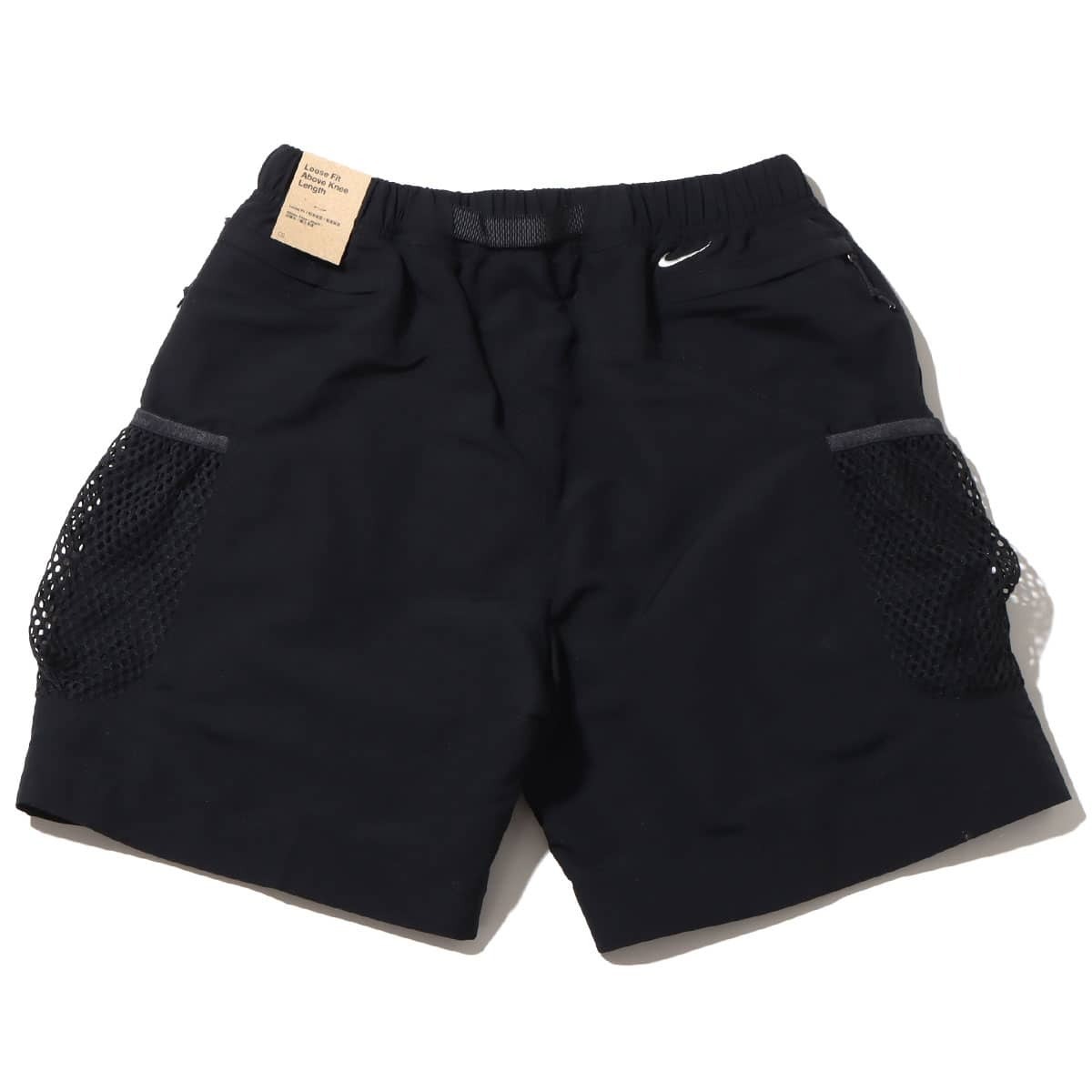 NIKE AS M ACG SNOWGRASS CARGO SHORT 機能山系戶外黑短褲男款