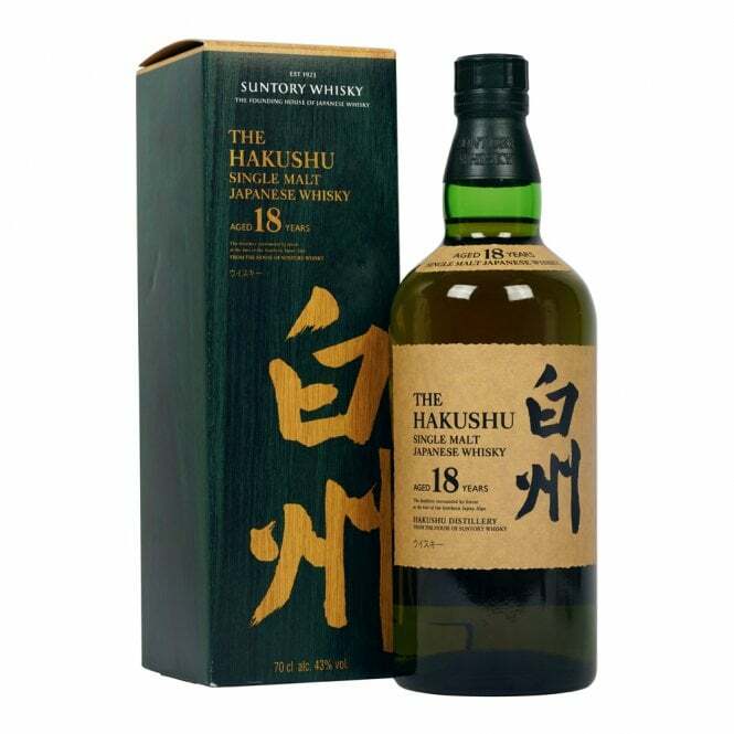 白州18年日本威士忌The Hakushu 18 Years Japanese Whisky