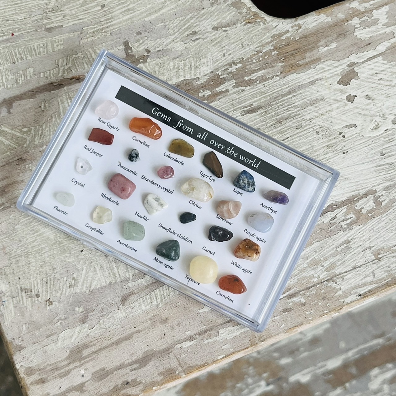 [原石] 礦石水晶標本盒 交換禮物推薦