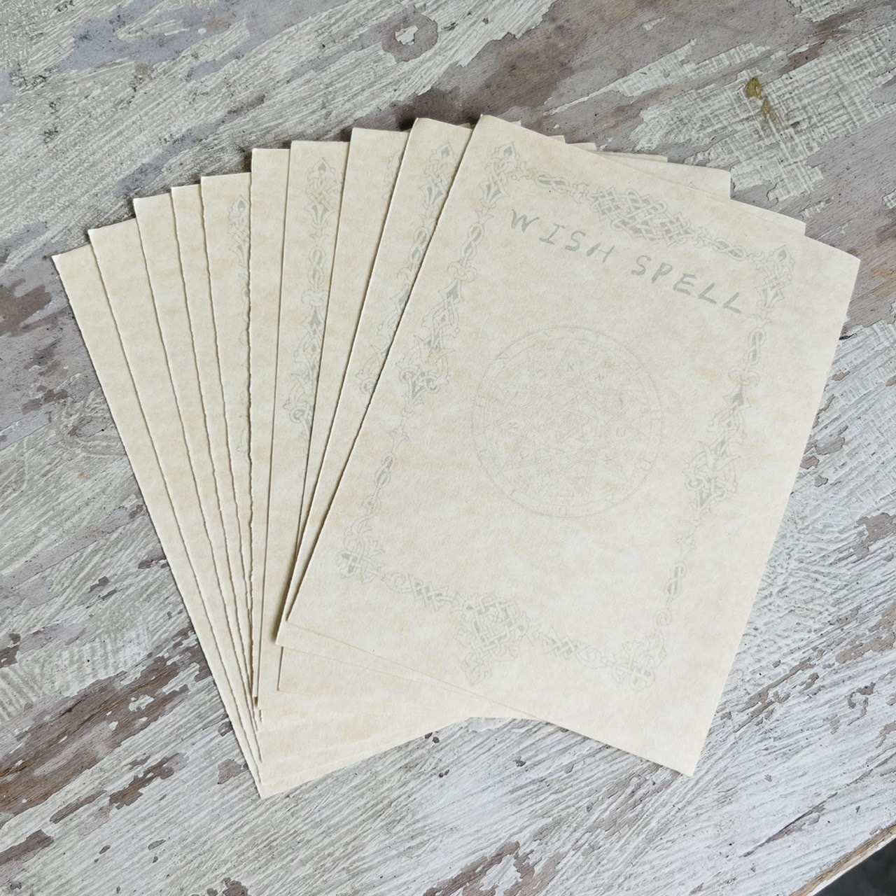 [原石] 厚卡許願紙 加速願望顯化的魔法