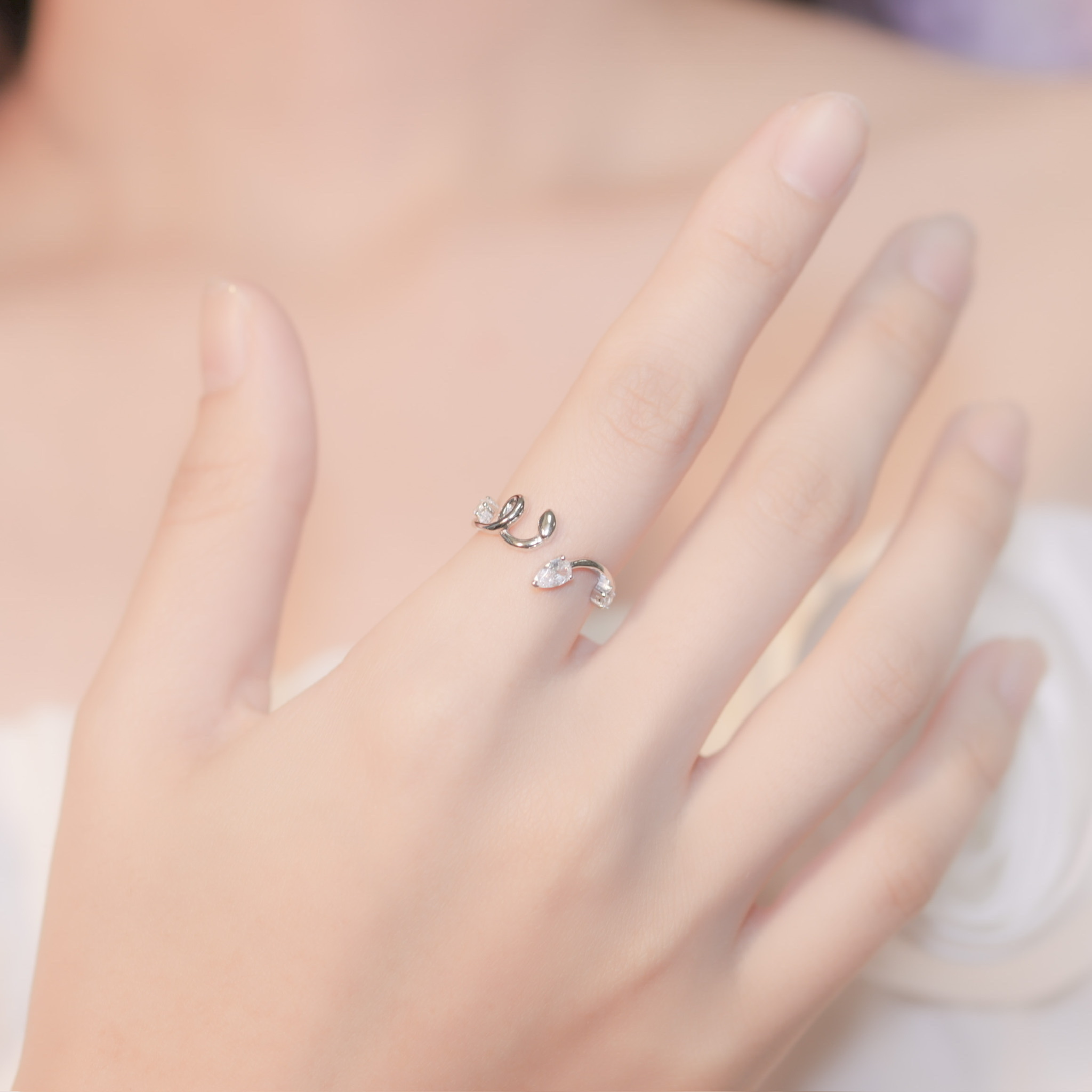 | 925純銀 | 幸福生長戒指 | RI0480 |