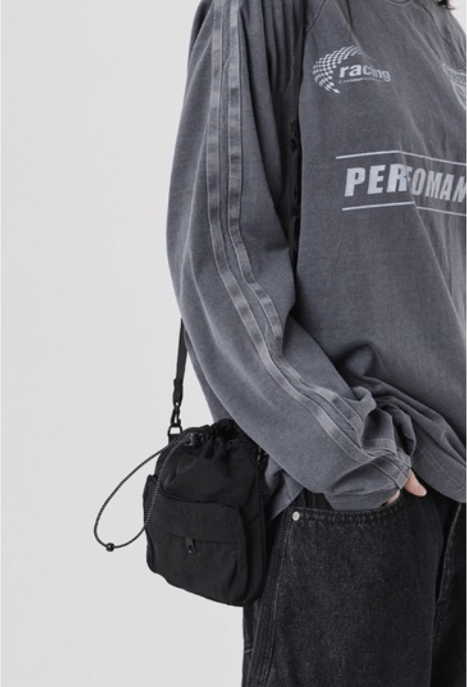 🇰🇷RAUCOHOUSE (SALE)  束帶雙層日系小包 肩背包 側背包 小包