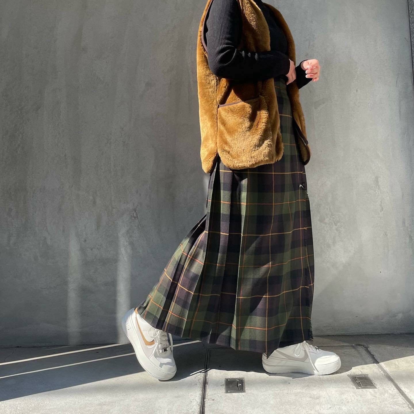 Nike Air Force 1 PLT.AF.ORM 泰迪熊 奶茶 結構 加厚 AF1 DZ5017-133