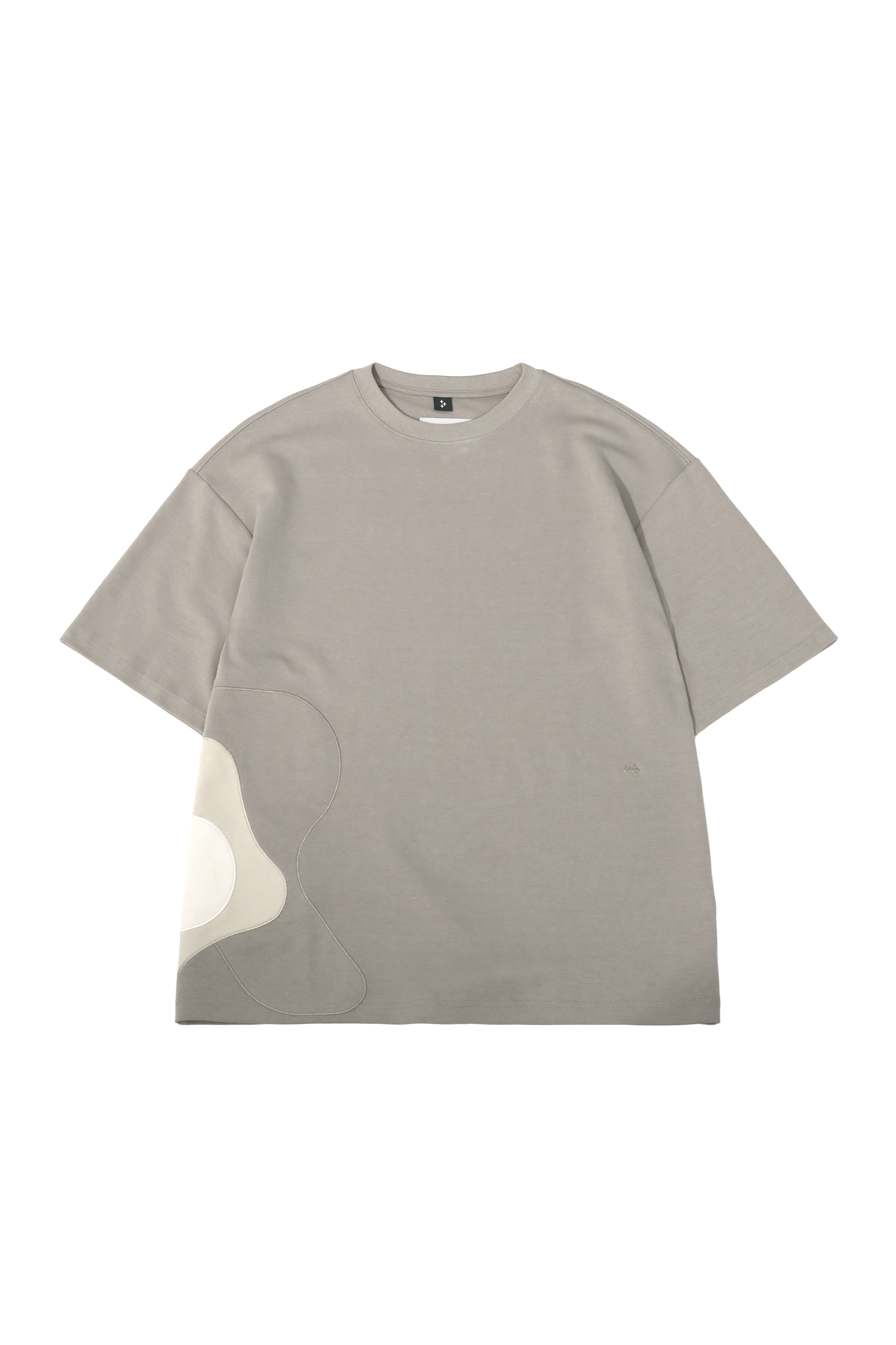 ARC STITCHING TEE - PURE