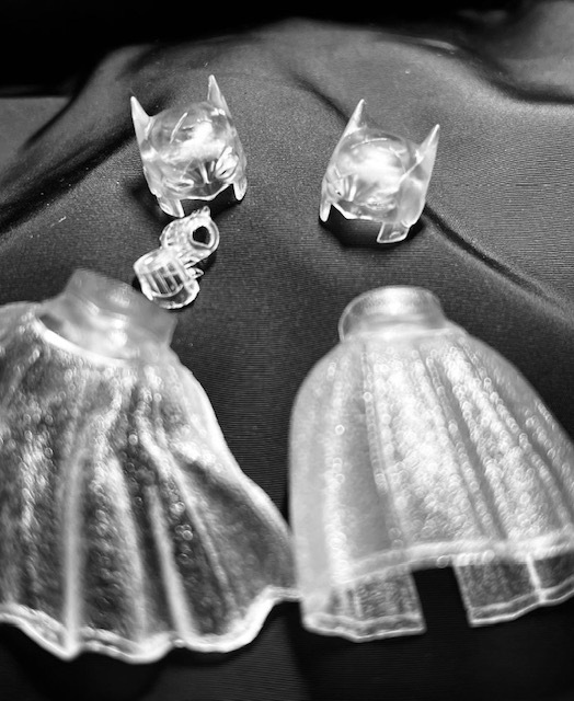 【Golden Minifigs】蝙蝠俠 透明零件