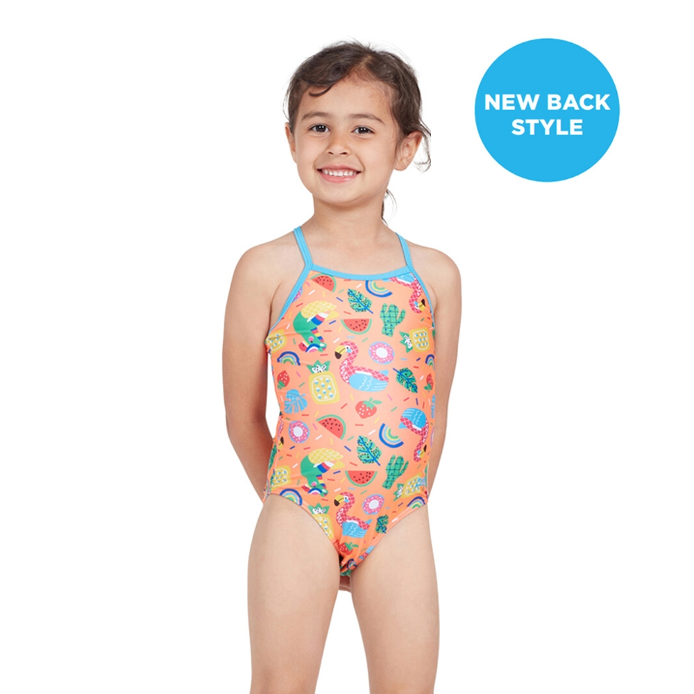 ZOGGS 幼童《盛放天堂》連身泳裝