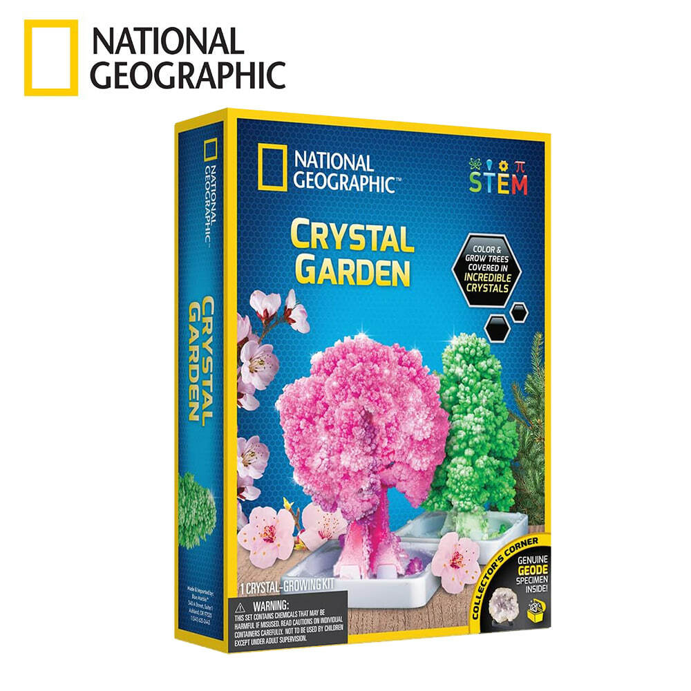 National Geographic 紙樹開花 水晶花園實驗套組