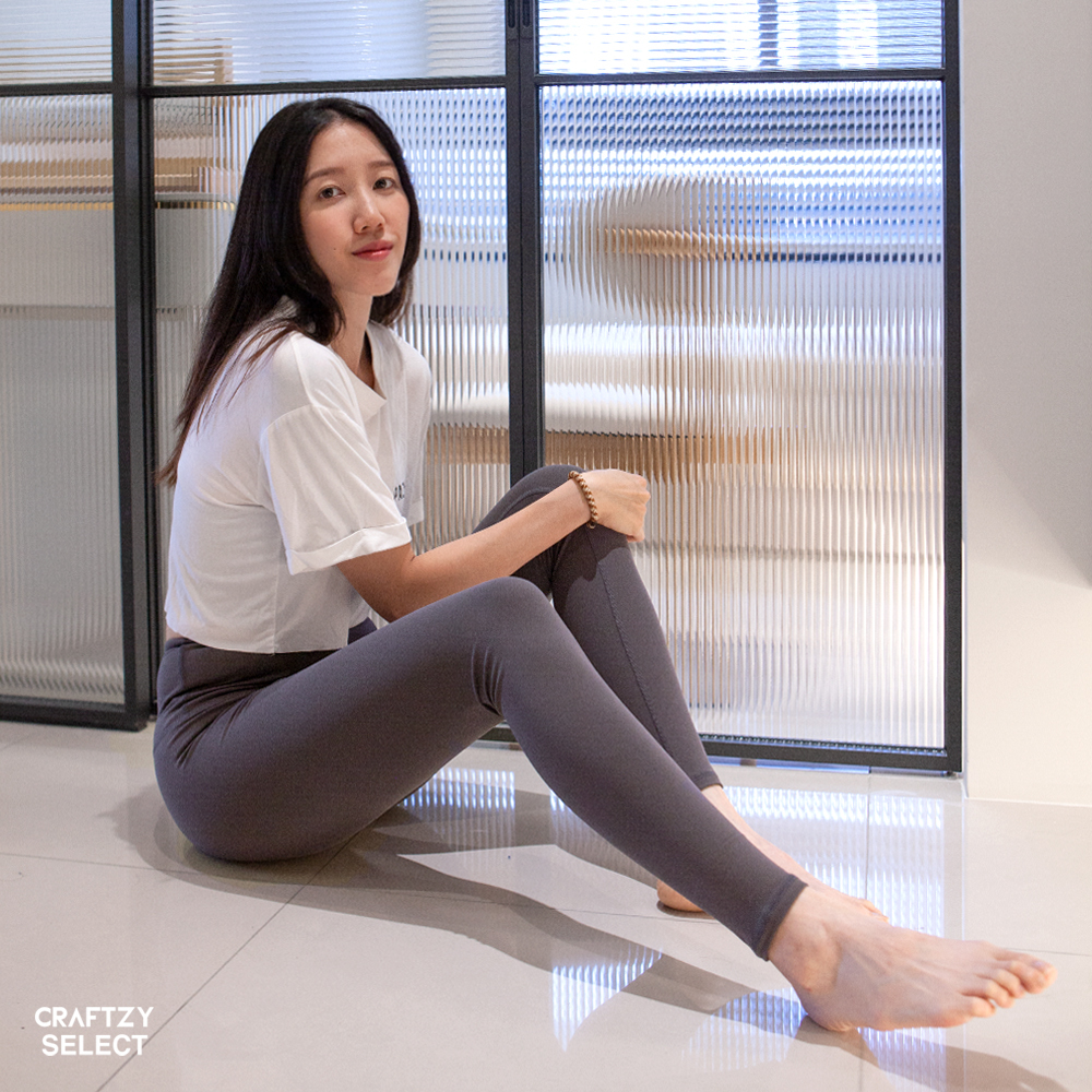 SQUATWOLF Hera 高腰緊身褲（鐵灰色）