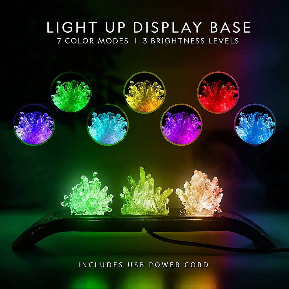 National Geographic 晶透奇蹟 水晶栽種實驗室（附光影展示台）