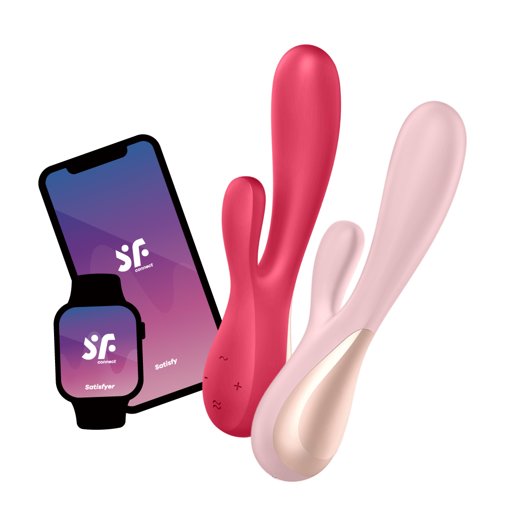 德國Satisfyer Mono Flex 智能兔耳雙馬達按摩棒