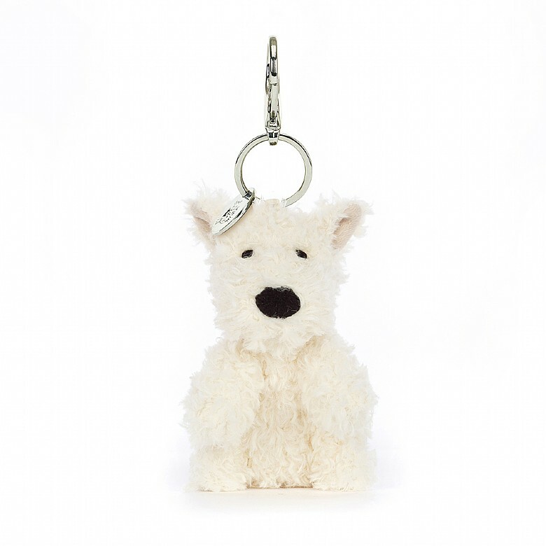 JELLYCAT Munro Scottie Dog Bag Charm