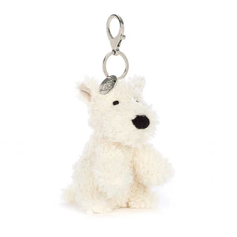 JELLYCAT Munro Scottie Dog Bag Charm