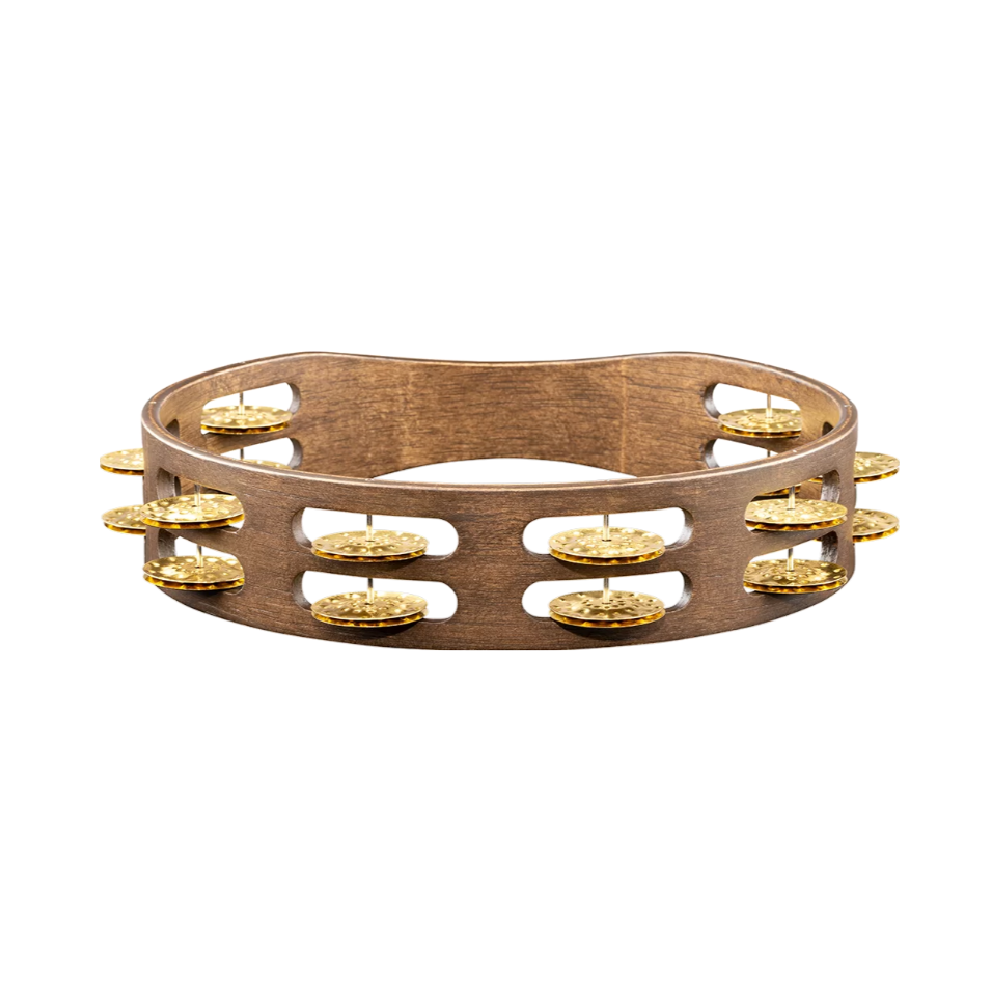 Meinl Meinl / TA2V-WB 復古木框 雙排鈴鼓(Hammered Brass鈴) 第 3 張圖片｜三峽鼓 / 打擊