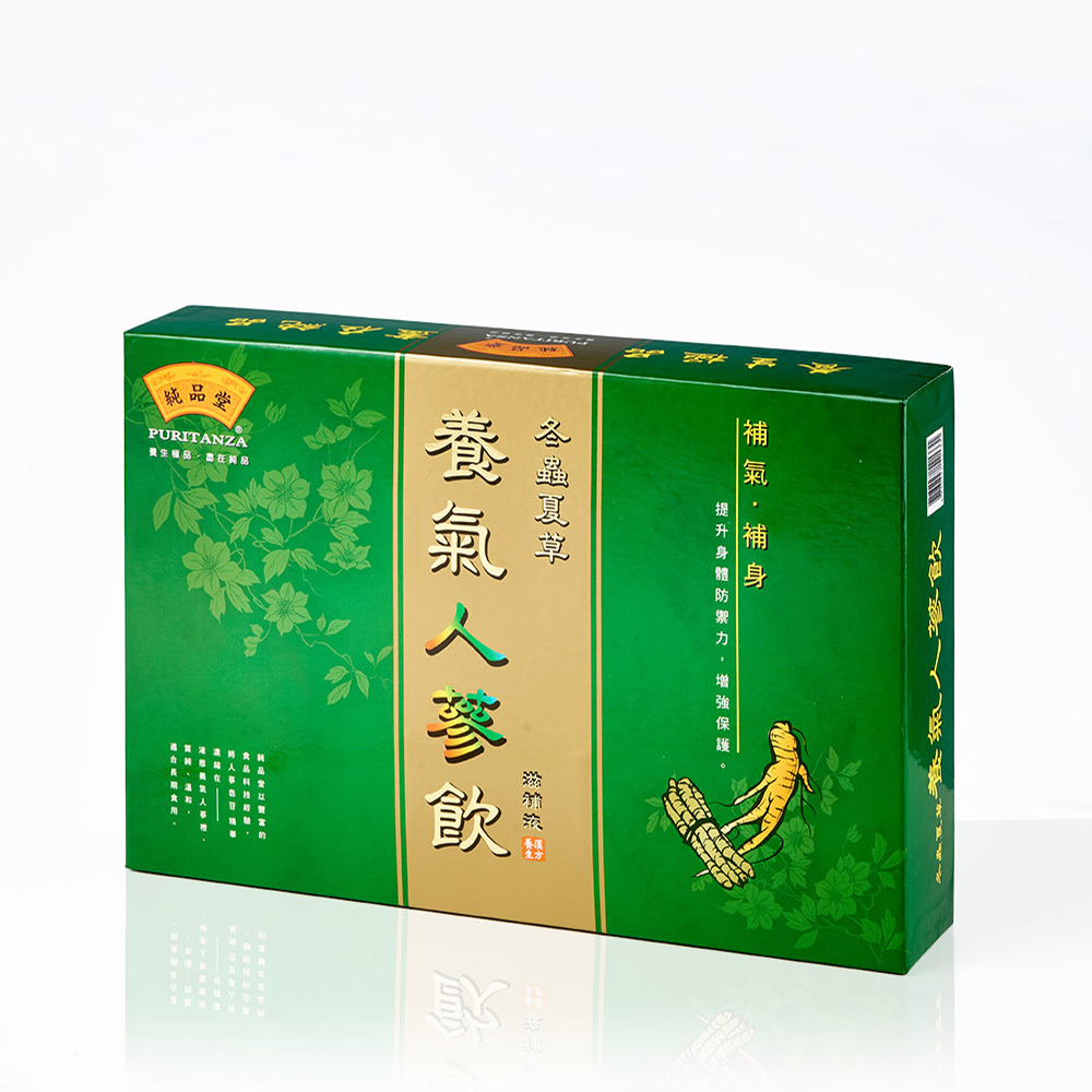 冬蟲夏草   養氣人蔘飲禮盒