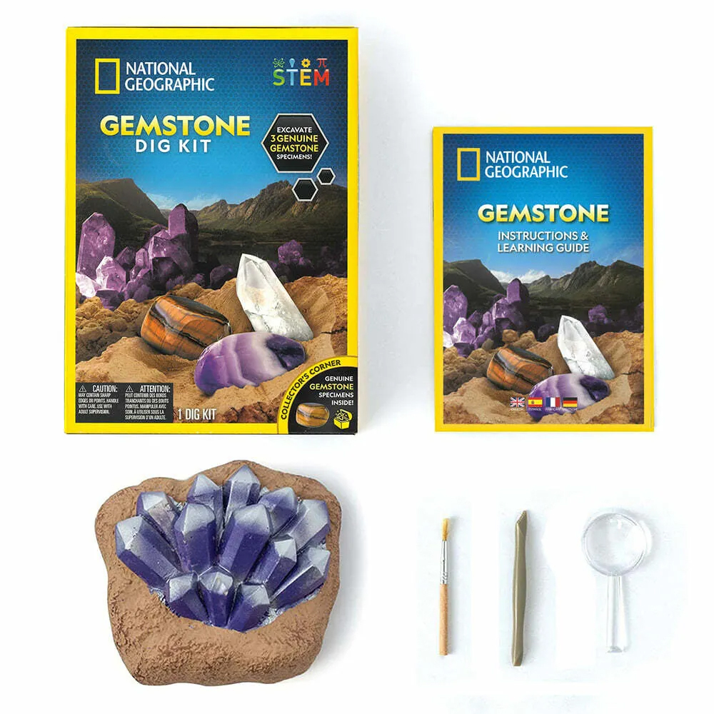 National Geographic 地質寶石挖掘套組