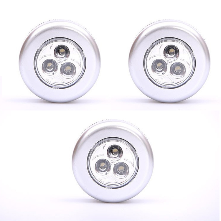 Korea JK LED pat light paste bedside bedroom creative night light (3 pieces pack) (J0324)