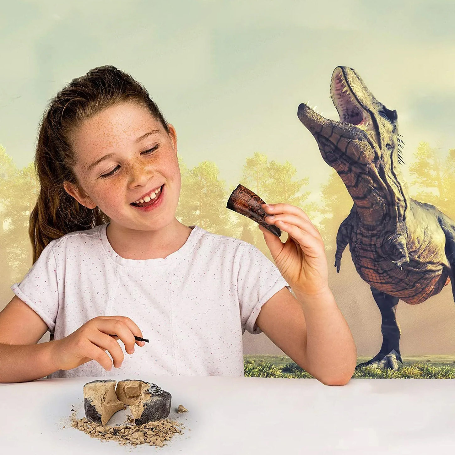 National Geographic 恐龍化石挖掘套組