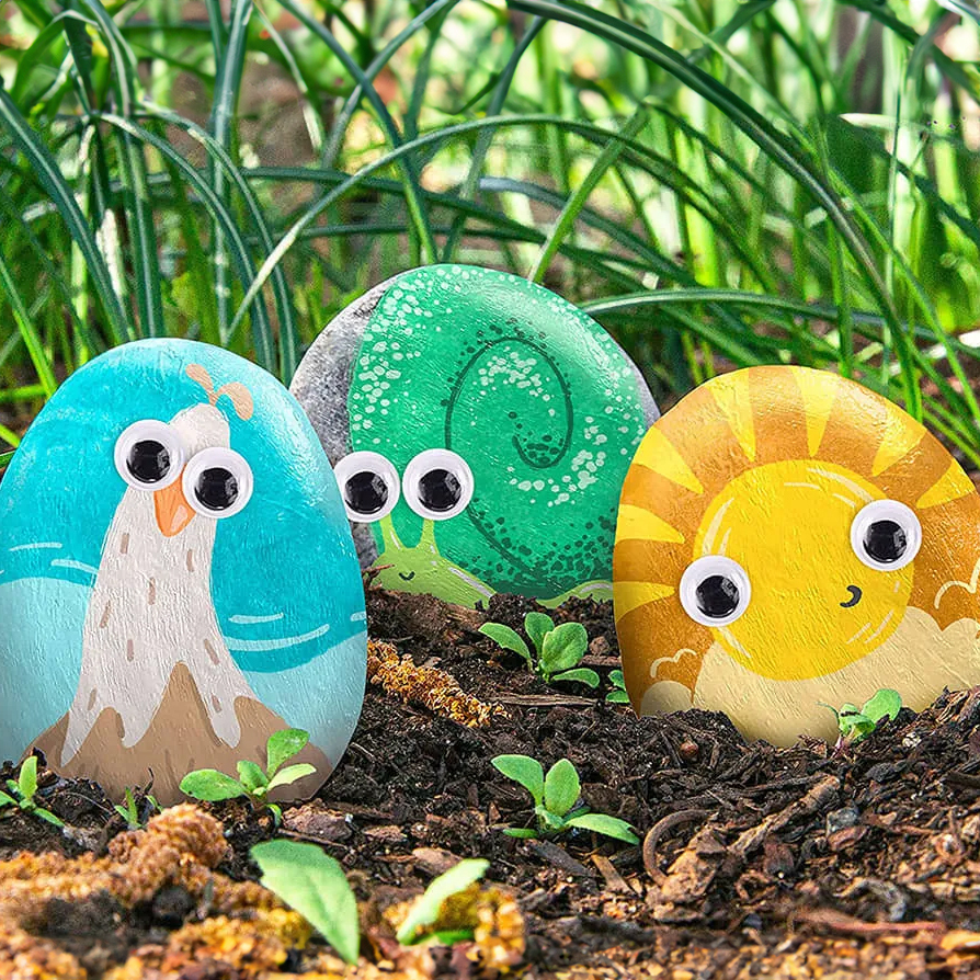 National Geographic 彩繪鵝卵石手作套組