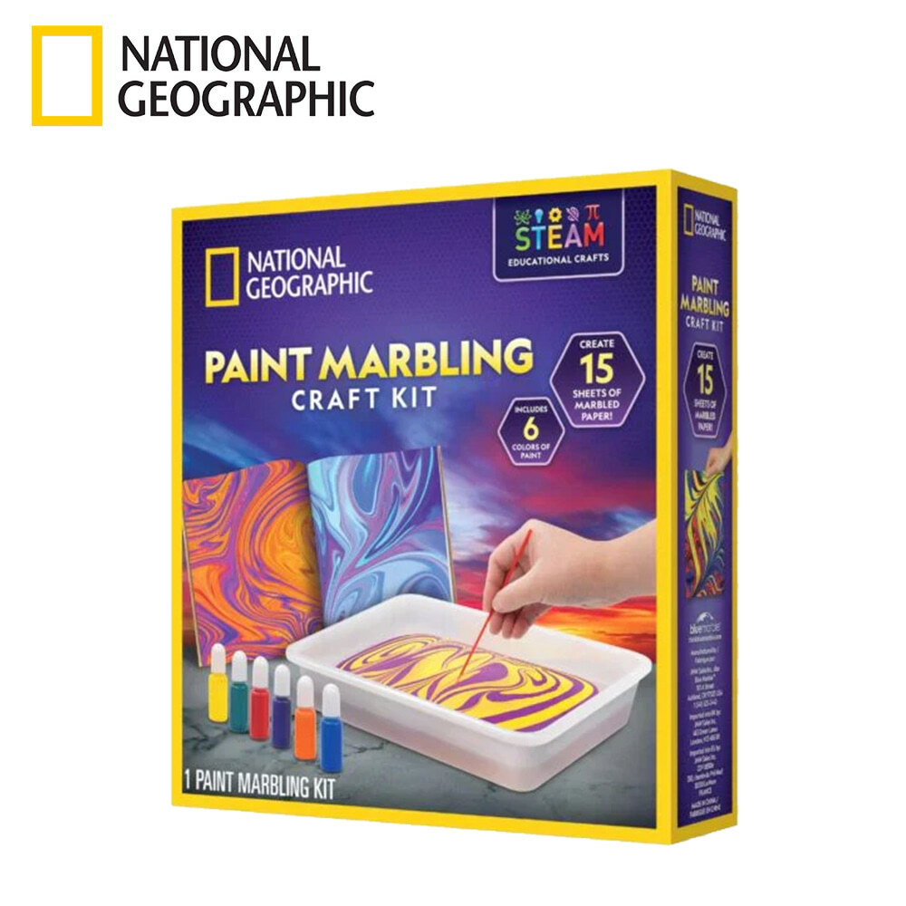 National Geographic 彩墨水紙藝術創作套件