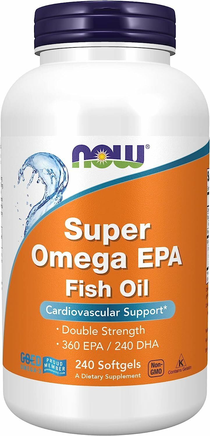 [預購] Now Omega-3 高EPA魚油 360毫克 240粒 Super Omega EPA