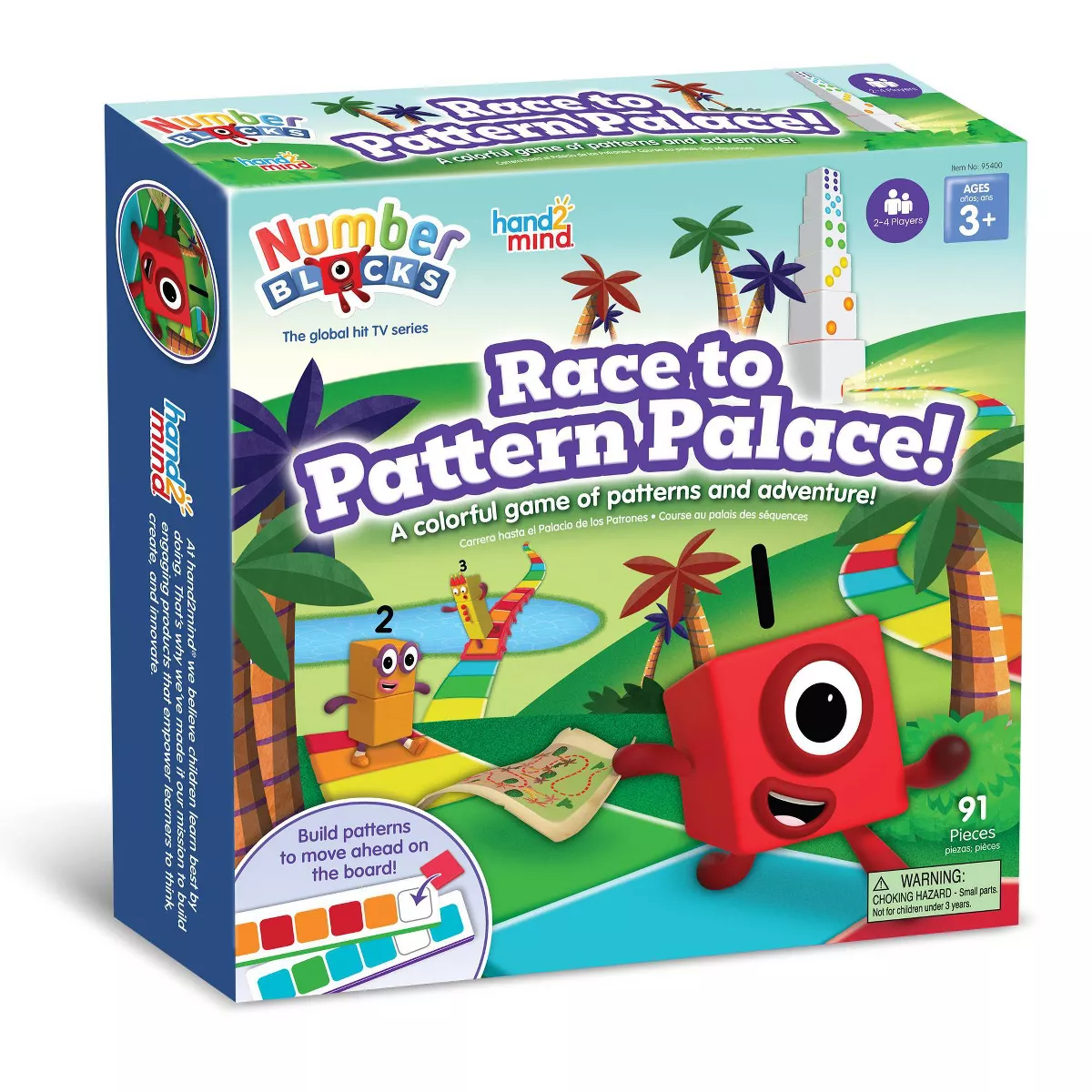 Numberblocks Pattern Palace Board Game