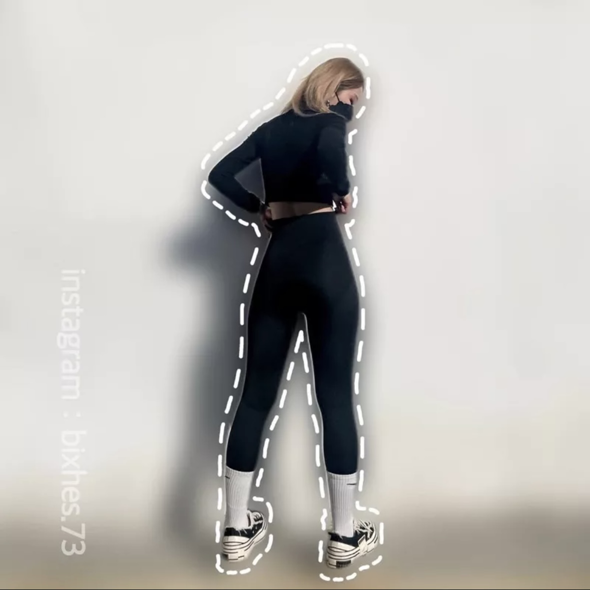 收腹提臀鯊魚褲(E00032)