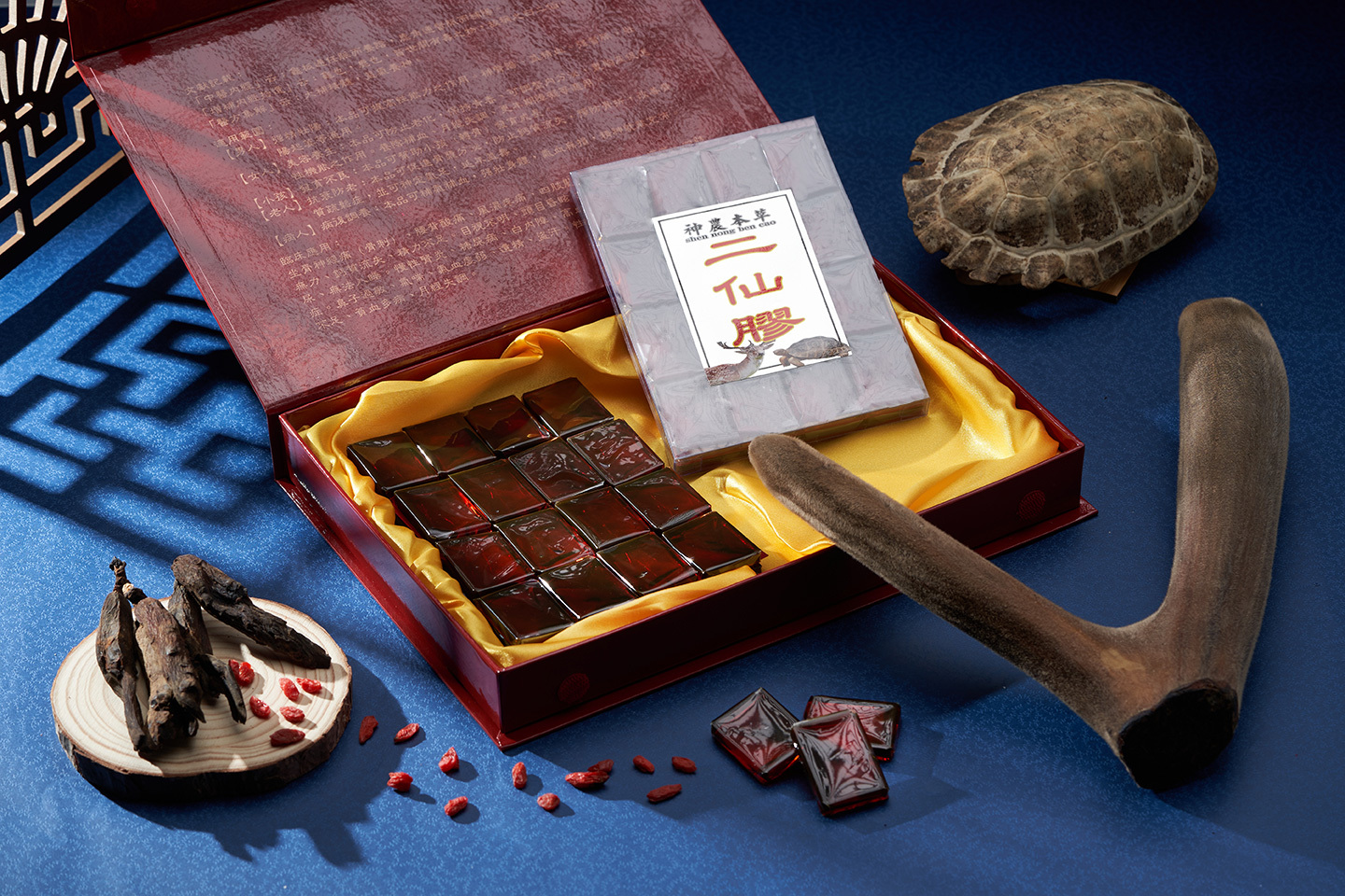 頂級龜鹿雙寶 二仙膠禮盒